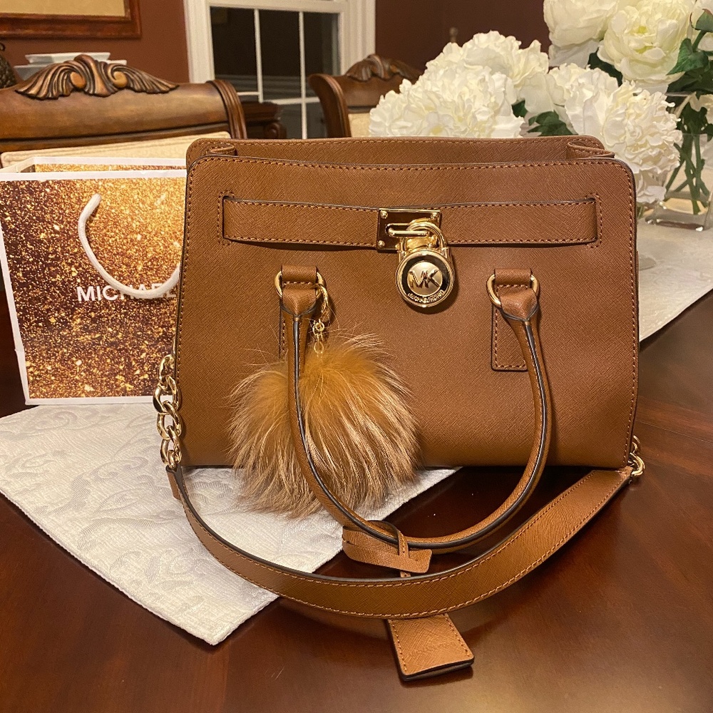 Michael Kors Medium Hamilton Satchel Bag
